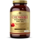 Solgar vitamin c 500mg 90 tableta za žvakanje sa ukusom maline 104489.0 Cene