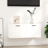  Zidni ormarić bijeli 80 x 36,5 x 35 cm konstruirano drvo | shoptok.hr