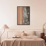  Slika - Shore Line (1 Part) Vertical 40x60 U crnom drvenom okviru | shoptok.hr