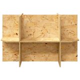  Osnovica za terarij s policom Smeđa 80 x 40 x 50 cm OSB | shoptok.hr
