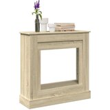 vidaXL Okvir za kamin sonoma hrast 90x30x90 cm inženirski les | Shoptok.si