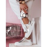 DStreet Trampki damskie na platformie TRENDIS srebrne | Shoptok.si