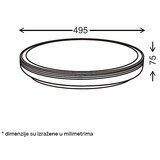 Bb Link LED plafonjera sa daljinskim 24 48W CCT VESTA 667 Cene