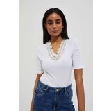 Moodo WOMEN'S T-SHIRT L-TS-4084 WHITE | shoptok.hr