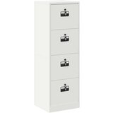 Kabinet za datoteke s predalom s polico Črna 44 x 50 x 106.5 cm, (5000162802) | Shoptok.si
