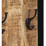  Stalak za kapute 40x2x80 cm Puno grubo drvo Mango | shoptok.hr