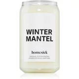homesick Winter Mantel dišeča sveča 390 g