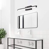 Toolight led zidna svjetiljka kupaonice iznad ogledala 12W 50CM APP373-1W crna | shoptok.hr