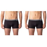 Bellinda COTTON STRETCH BOXER 2x - Double pack of cotton boxer shorts - black