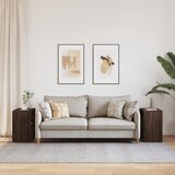  Bočni stolići 2 kom boja hrasta 50x30x50 cm konstruirano drvo | shoptok.hr