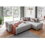 Miuform Svijetlo siva sklopiva/s prostorom za odlaganje kutna garnitura (s desnim kutom/u obliku slova L) Classy Sophie – | shoptok.hr