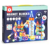  Magnetni svjetleći blokovi - 134 elemenata | Shoptok.si