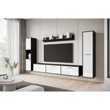 MID.YOU Dnevni Regal Bogota Xl, Antracit, Bela, 4-Delno | Shoptok.si