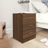 vidaXL noćni ormarići boja smeđeg hrasta 2 kom 38 x 35 x 56 cm drveni Cijene