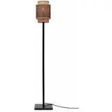 Good&Mojo Crna/u prirodnoj boji stojeća svjetiljka s bambusovim sjenilom (visina 135 cm) Bhutan –