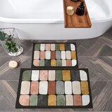 Foutastic Asr26 Crni Set Kupatilske Prostirke (2 Komada) | Eponuda.com
