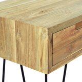  Konzolna mizica 120x35x76 cm masivna tikovina | Shoptok.si