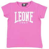 Leone 1947 Majice s kratkimi rokavi Girl T-Shirt Short Sleeves Basic Rožnata | Shoptok.si