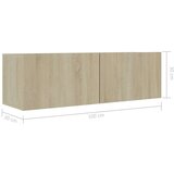 vidaXL tv ormarići 4 kom boja hrasta sonome 100x30x30 cm od iverice | shoptok.hr