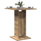 vidaXL Bistro mizica artisan hrast 60x60x75 cm inženirski les Cene
