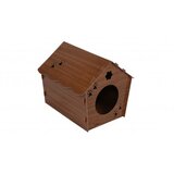 WALLXPERT Aberto Design Kućica za mačke, 38x43x40cm, Braon | Eponuda.ba