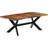  Blagovaonski stol od masivnog obnovljenog drva 200x100x75 cm | Eponuda.com