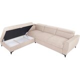 MID.YOU KOTNA SEDEŽNA GARNITURA, velur krem barve | Shoptok.si