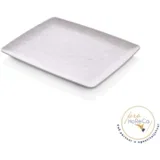 Matt pladanj /melamin-bijela boja/ – 32,5×26,5cm