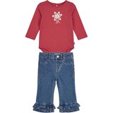 Levi's Otroški kompleti LS TOP RUFFLE FLARE LEG Večbarvna Cene