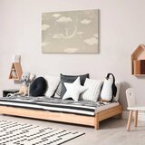  Slika - Little Conqueror - A Mouse in Heart Pajamas on the Moon Among Clouds 120x80 Standard | shoptok.hr