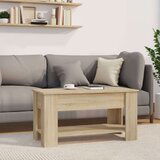  Stolić za kavu boja hrasta 101x49x52 cm konstruirano drvo | shoptok.hr