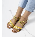 Gemre Yellow women's sandals Reeta | ePonuda.com