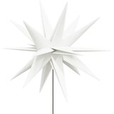  Božićna svjetla sa šiljcima 3 kom LED sklopiva bijele 35 cm | shoptok.hr