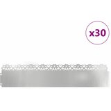  Rubnjaci za travnjak 30 pcs 103 x 0,05 x 22 cm Cinkani čelik | shoptok.hr