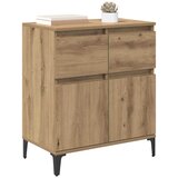  Kreveta Umjetnički hrast 60 x 35 x 70 cm Obrađeno drvo i čelik | shoptok.hr