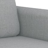  3-dijelni set sofa s jastucima svjetlosivi od tkanine | shoptok.hr