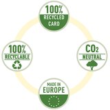 Registrator A4 USKI SAMOSTOJEĆI CO2 NEUTRAL VIVIDA ESSELTE 627573 ŽUTI!! | Shoptok.si