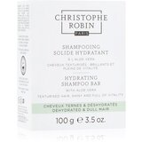 Christophe Robin Hydrating Shampoo Bar with Aloe Vera trdi šampon za suhe in občutljive lase 100 g | Shoptok.si
