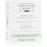 Christophe Robin Hydrating Shampoo Bar with Aloe Vera trdi šampon za suhe in občutljive lase 100 g
