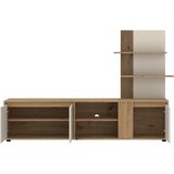 Livetastic DNEVNI REGAL, kašmir, hrast artisan | Shoptok.si