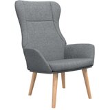  Stol za sproščanje svetlo sivo blago, (20698928) | Shoptok.si