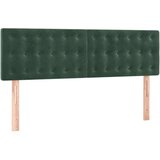  Krevet s oprugama i madracem tamnozeleni 140x200 cm baršunasti | shoptok.hr