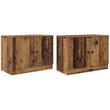  Ormar za krevet na kat 2 kom. Staro drvo 66 x 35 x 48 cm | shoptok.hr