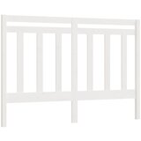 Maison Chic posteljno vzglavje - vzglavna omarica - nočna omarica belo 141x4x100 cm trdna borovina, (21705655) Cene