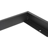  crni metalni okvir za ugradnju led panela 600x600 mm | Eponuda.com