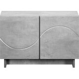  TV stalak 60 x 34.5 x 40 cm Betonska siva Konstruirano drvo | shoptok.hr