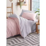 solid - powder, grey powdergrey single quilt cover set (de)