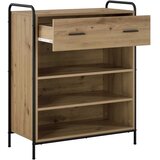  Ormar za cipele 76 x 36 5 x 93 cm Konstruirano drvo - Hrast artisan 76 x 36 5 x 93 cm 1 ladica i 3 police | shoptok.hr