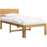  Krevet s uzglavljem ROSTOCK Bijela 100 x 200 cm | shoptok.hr