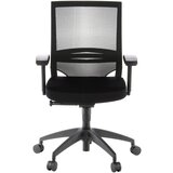 MID.YOU Vrtljivi Stol Porto Base, Črna | Shoptok.si